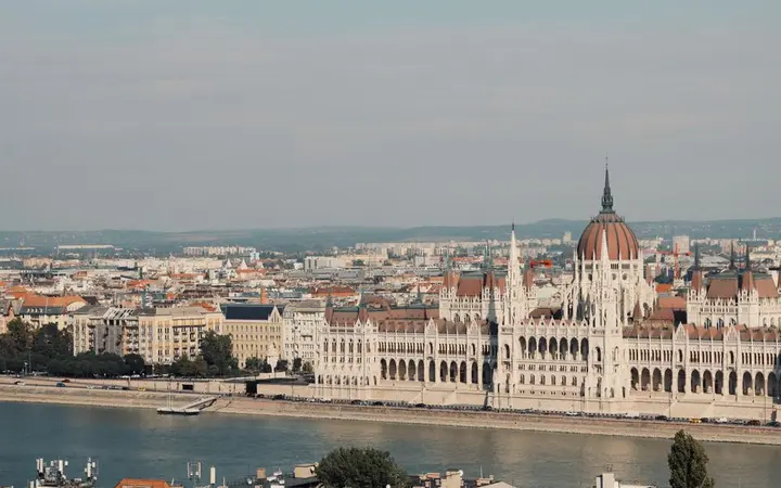 Radarska slika padavin Madžarska